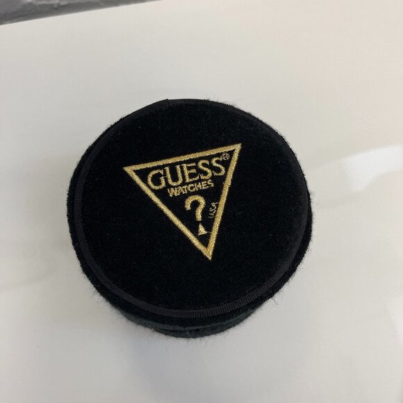 GUESS WATCHES TERRY CLOTH WATCH AND JEWELRY CASE - Picture 1 of 4